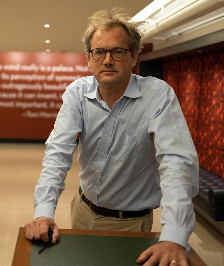 William Noel standing in room.